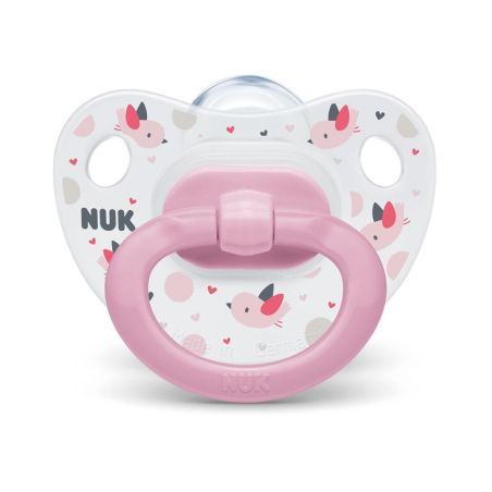Nuk Sucette En Silicone 0 À 6 Mois : Le Lot De 2 Sucettes