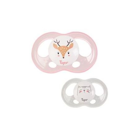 Tigex Sucette Physiologique Silicone 18 À 36 Mois : Le Lot De 2 Sucettes