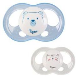 Tigex Sucette Physiologique Silicone 18 À 36 Mois : Le Lot De 2 Sucettes