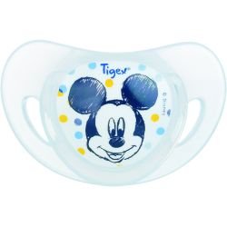 Tigex Mickey Set De 2 Sucettes Physiologiques Silicone 6+ Mois