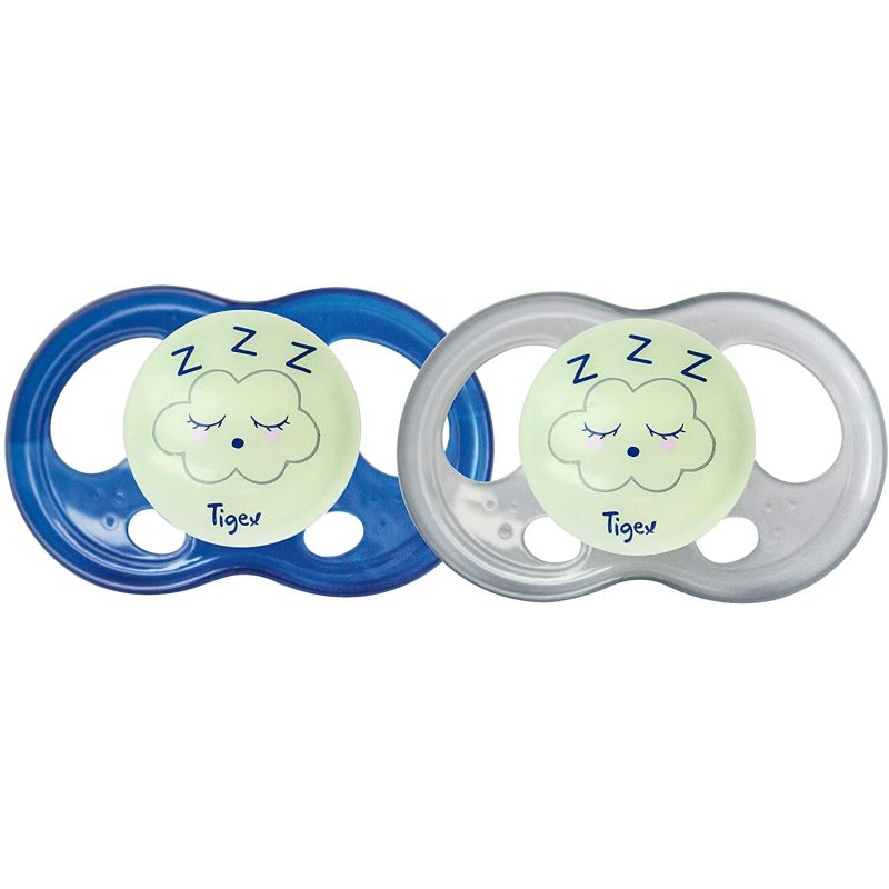 Tigex Sucettes Silicone Night Taille 2