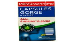 Mercurochrome Mercur.Capsul.Gorge Essent X30