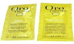 Fanola Oro Therapy Shampoo & Mask Gold 2X15Ml