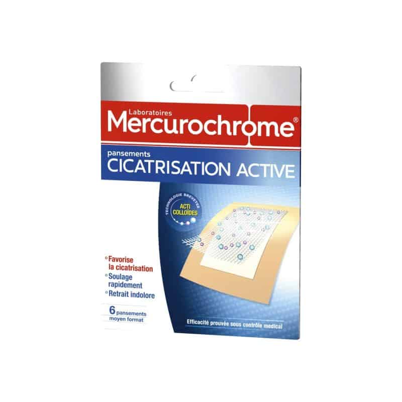 Mercurochrome Pansements Coricide boite de 12