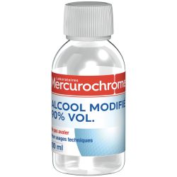 Mercurochrome Alcool Modifié 90% Vol : Le Flacon De 100Ml