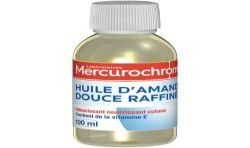 Mercurochrome Huile D'Amande Douce Raffinée : Le Flacon De 100 Ml