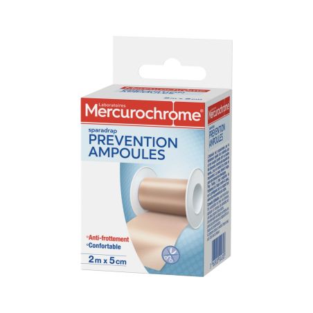 Mercurochrome Sparadrap Prévention Ampoules : Le Rouleau