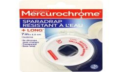 Mercurochrome Sparadrap Résistant 7 M X 2,5 Cm : La Bobine