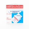 Mercurochrome Compresses Steriles 20X20