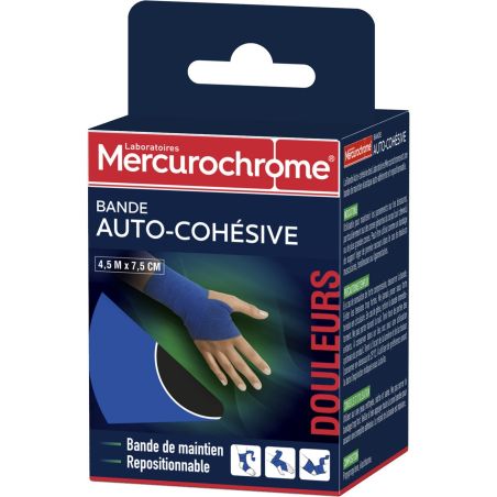 Mercurochrome Bande Autocohésive : La Bobine De 4,5M