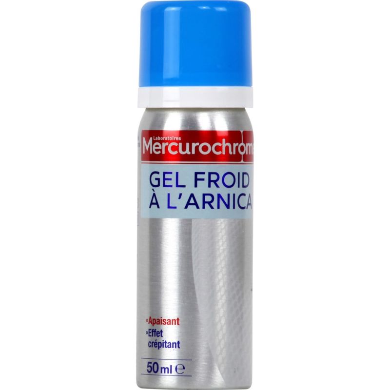 Mercurochrome Gel Froid À L'Arnica : Le Flacon De 50 Ml