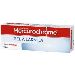 Mercurochrome Gel À L'Arnica : Le Tube De 75 Ml