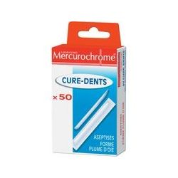 Mercurochr Mercurochrome Cure Dents Aseptises X50