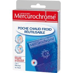 Mercurochrome Poche Chaud/Froid Réutilisable 18 Cm X 14