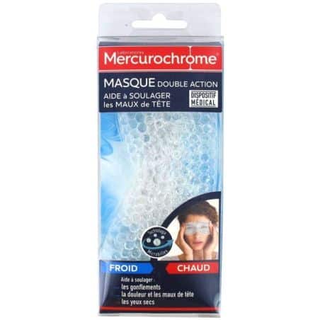Mercurochr Mercurochrome Masque Double Action Poche Chaud Froid