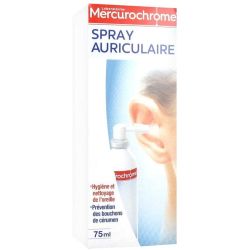 Mercurochrome Spray Auriculaire 75Ml