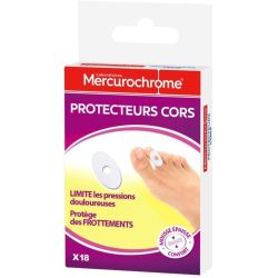 Mercurochrome Protecteur Cors Sur Orteils X18