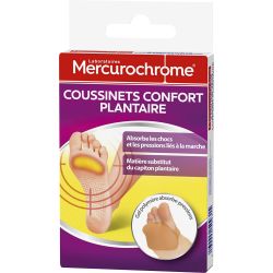 Mercurochr Mercurochrome Coussinets Plantaires Lot De 2