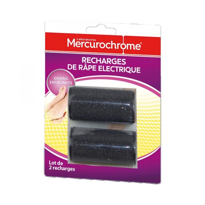 Mercurochr Mercurochrome Recharges Pour Râpe Electrique X2