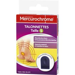 Mercurochr Mercurochrome Talonnettes Taille S Lot De2