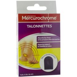 Mercurochr Mercurochrome Talonettes Silicone, Taille M X2