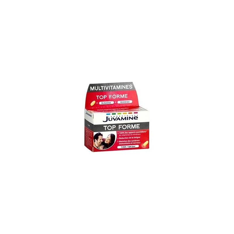 Juvamine 30 Comprimes Multivitamines Top Forme