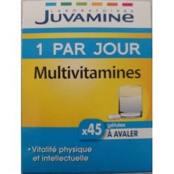 Juvamine 45 Cps 1Par Jour Multivitamine