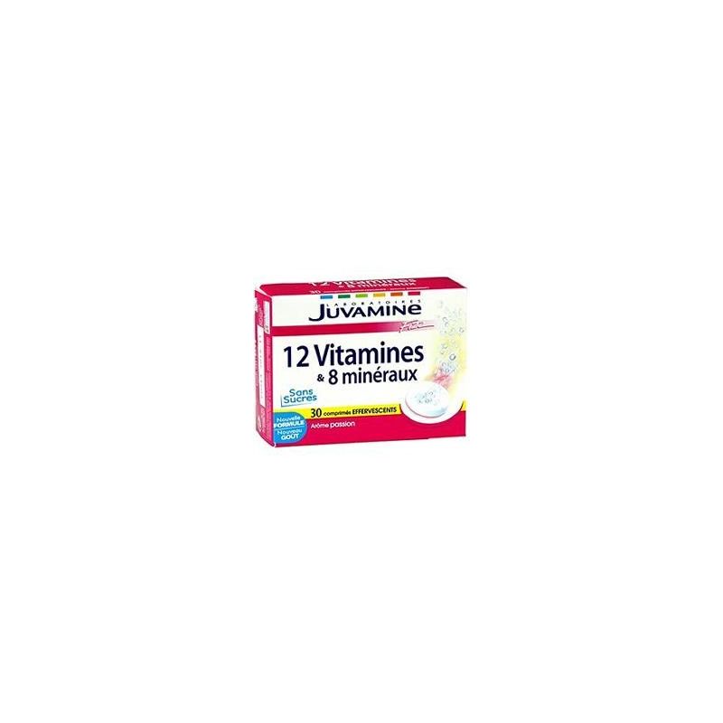 Juvamine Fizz Vitamines+Minero 30 Comprimes Effervescents