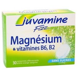 Juvamine Fizz Magnes.+Vitami. Bte 30 Cpr.Effervescents