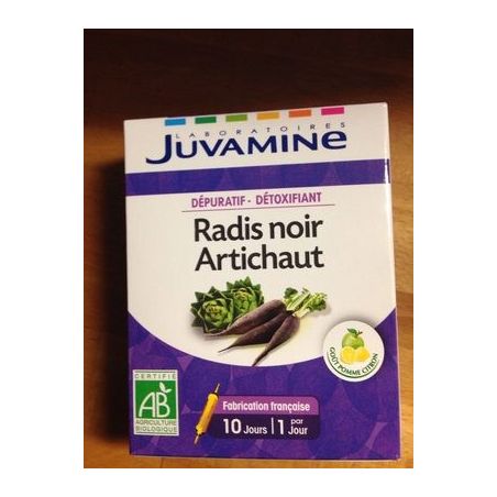 Juvamine 10 Amp. 10Ml Radis Noir Artich