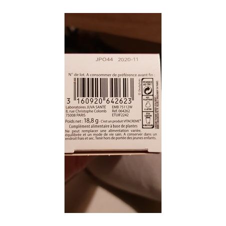 Juvaflorine 30 Capsules Bourrache.Onagr.Teint