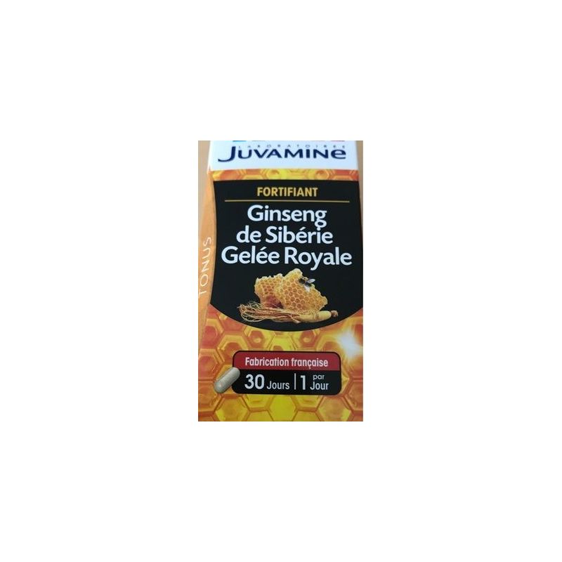 Juvamine 30Gel Ginseng De Siberie Gelee Roy