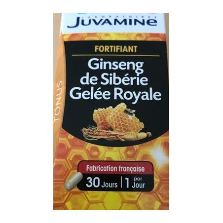 Juvamine 30Gel Ginseng De Siberie Gelee Roy