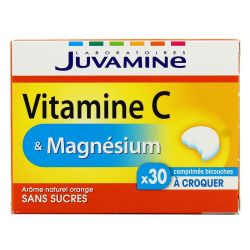 Juvamine 68G 30Cps Vitamine C + Magnesi