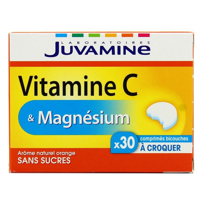 Juvamine 68G 30Cps Vitamine C + Magnesi