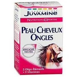 Juvamine Peau Cheveux Ongles 40 Gelules