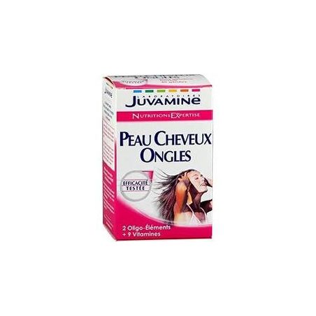 Juvamine Peau Cheveux Ongles 40 Gelules