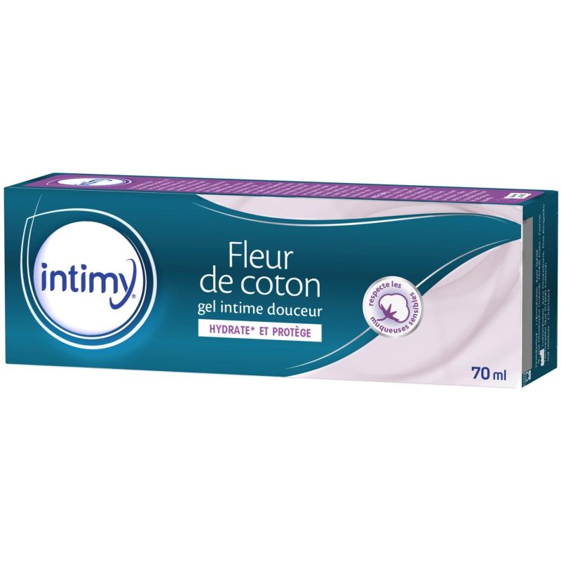 Intimy Gel Lubrifiant Fleur De Coton : La Boite 70 Ml