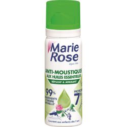Marie Rose Anti-Moustiques 2 En 1 Répulsif Apaisant : Le Spray De 100 Ml