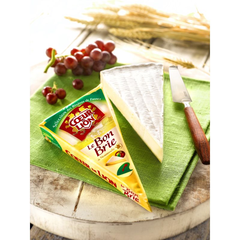 Coeur De Lion Brie 28%Mg Papier Aluminium Pointe 1/12E 200G