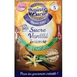 Sainte Lucie Sucre Vanillé Cassonnade À L'Extrait De Vanille Bourbon 5,4%