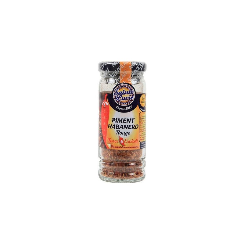 Sainte Lucie Piment Habanero Rouge