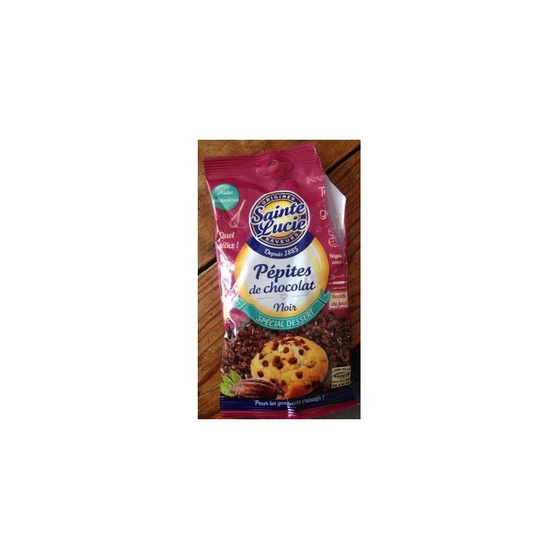 Sainte Lucie 125G Pepites Chocollierat Noir Ste