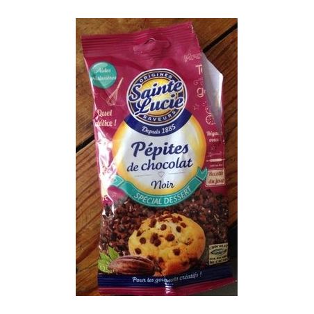 Sainte Lucie 125G Pepites Chocollierat Noir Ste