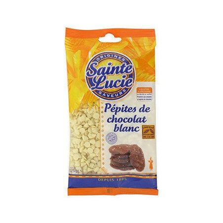 Sainte Lucie 125G Pepites Chocolat Blanc