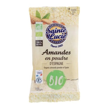 Sainte Lucie 125G Amande Poudre Espagne Bio