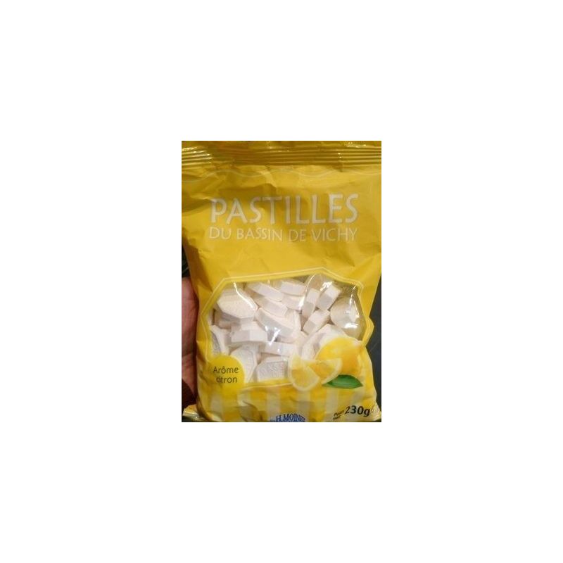 Moinet Sache.Pastilles Au Citron Du Bassin De Vichy 230G