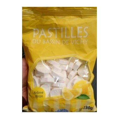 Moinet Sache.Pastilles Au Citron Du Bassin De Vichy 230G