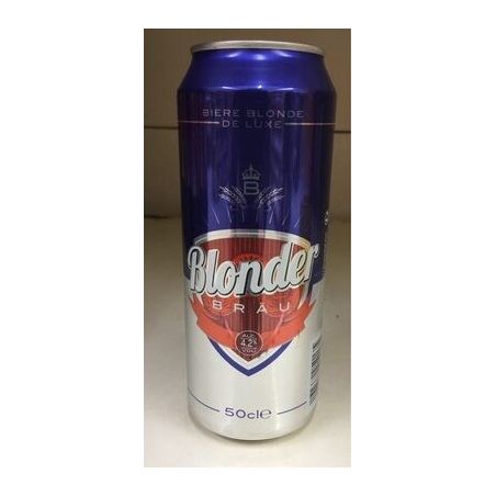 Blonderbrau Boite 50Cl 4Ø2