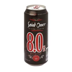 Saint-Omer Bière Forte 8% : La Canette De 50Cl